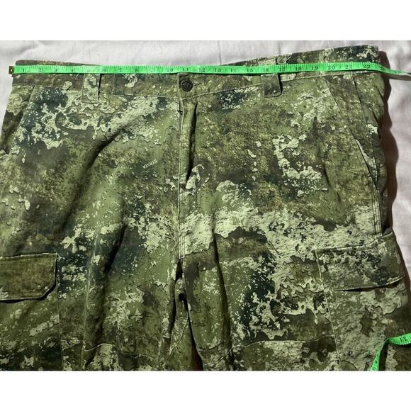 Vintage Camo Pants 2XL Y2K Hunting Camouflage Red Head Silent Hide XXL Ankle Tie - Picture 4 of 7